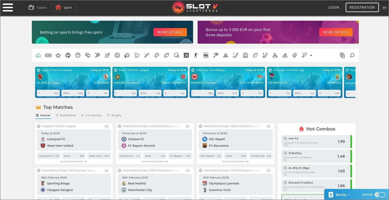 Betting SlotV